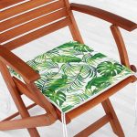 Zippered Chair Pad Cushion