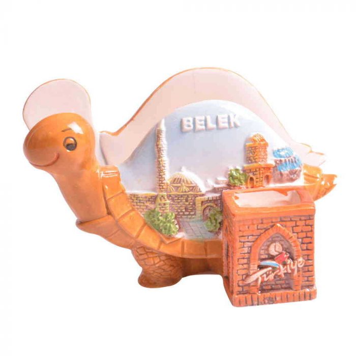 seramik-belek-kaplumbaga-pecetelik-belek-myros-95268-41-B Ceramic Napkin Holders