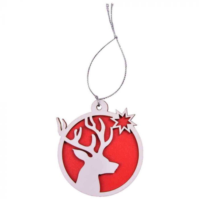 Wooden Christmas Ornament